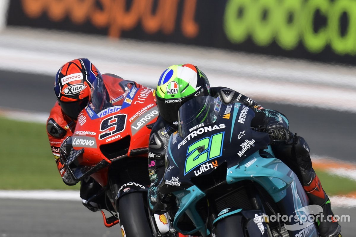 Franco Morbidelli, Petronas Yamaha SRT, Danilo Petrucci, Ducati Team