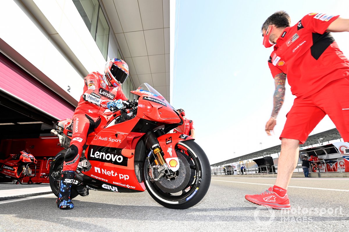 Michele Pirro, Ducati Team con la Desmosedici 2021 standard