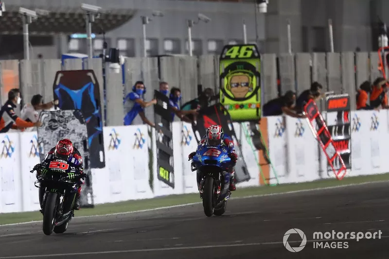 Fabio Quartararo et Álex Rins
