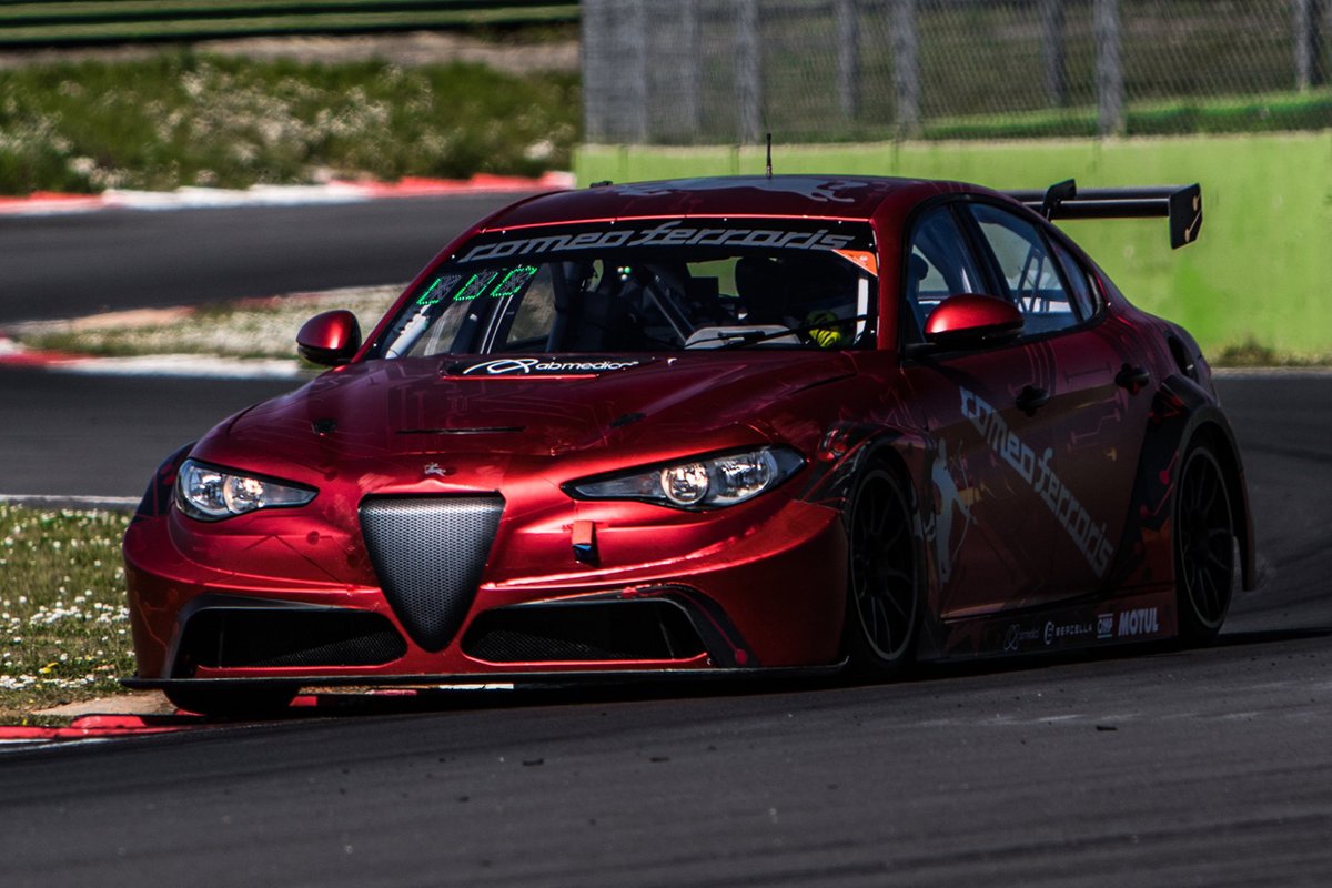Mario Ferraris, Stefano Coletti, Romeo Ferraris, Alfa Romeo Giulia ETCR