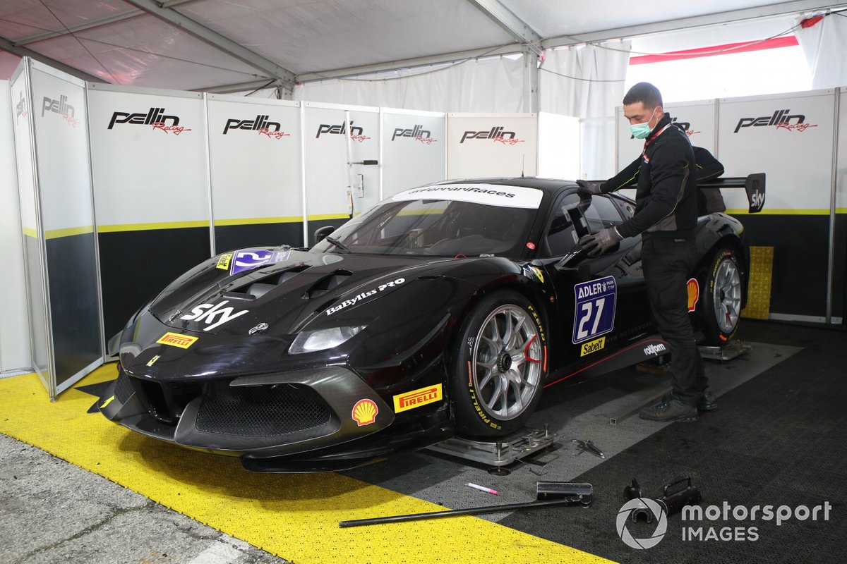 La Ferrari di Marco Pulcini, Rossocorsa-Pellin Racing