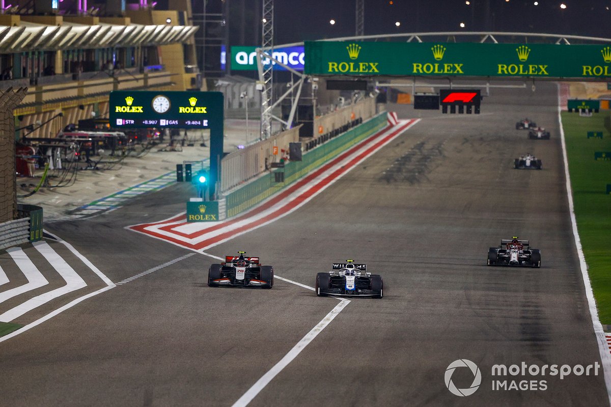Nicholas Latifi, Williams FW43, Kevin Magnussen, Haas VF-20, Antonio Giovinazzi, Alfa Romeo Racing C39