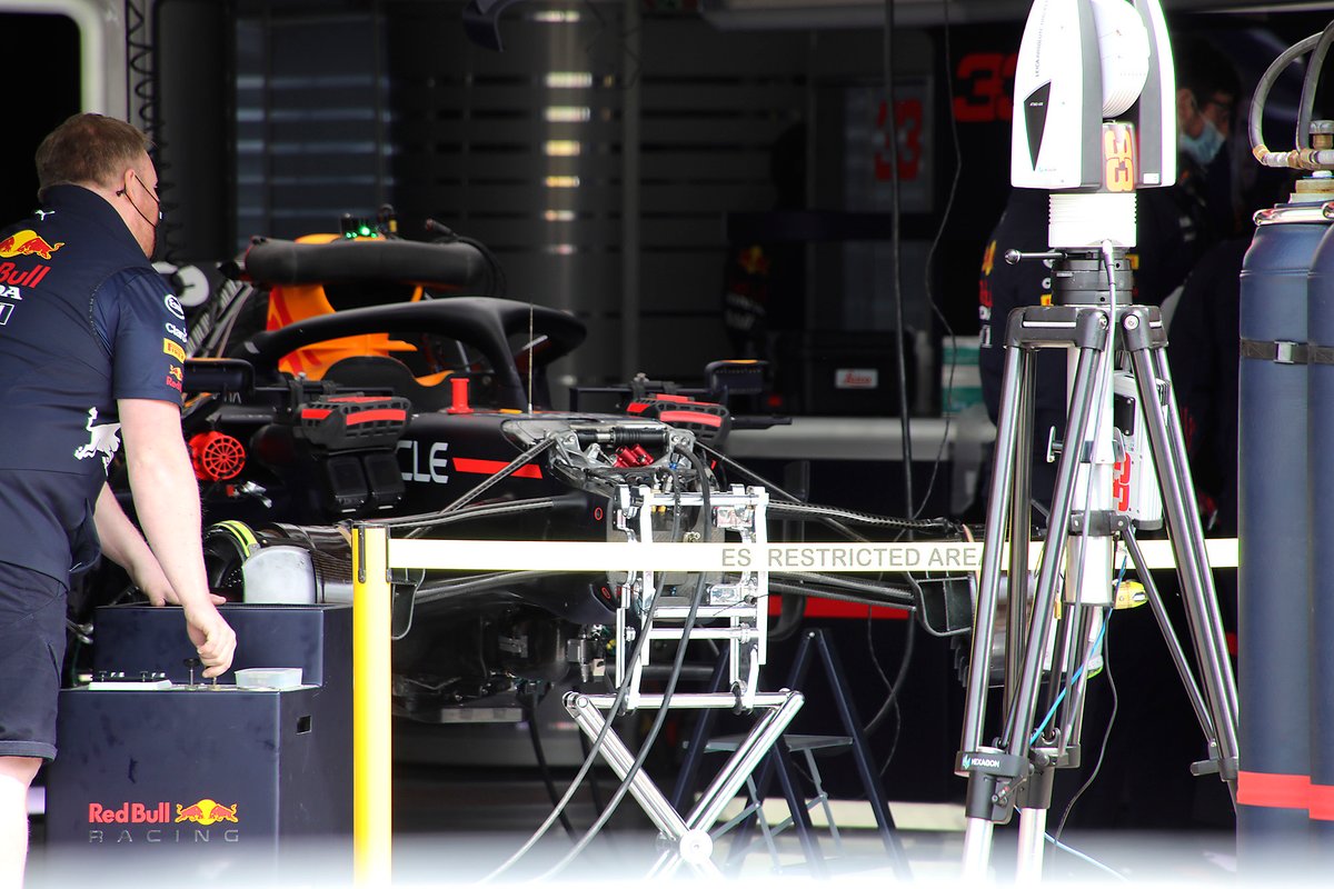 Frontal del Red Bull Racing RB16B
