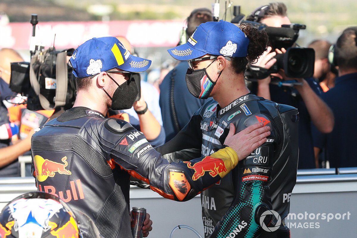 Pol Espargaró, Red Bull KTM Factory Racing, Franco Morbidelli, Petronas Yamaha SRT