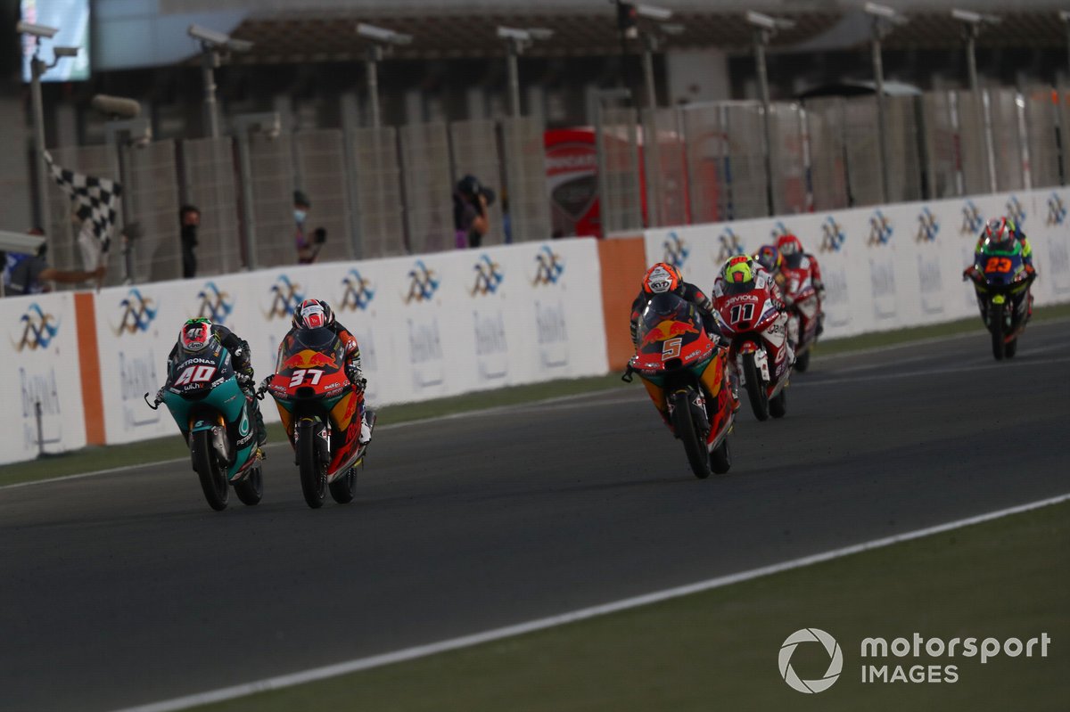 Jaume Masia, Red Bull KTM Ajo se lleva la bandera a cuadros