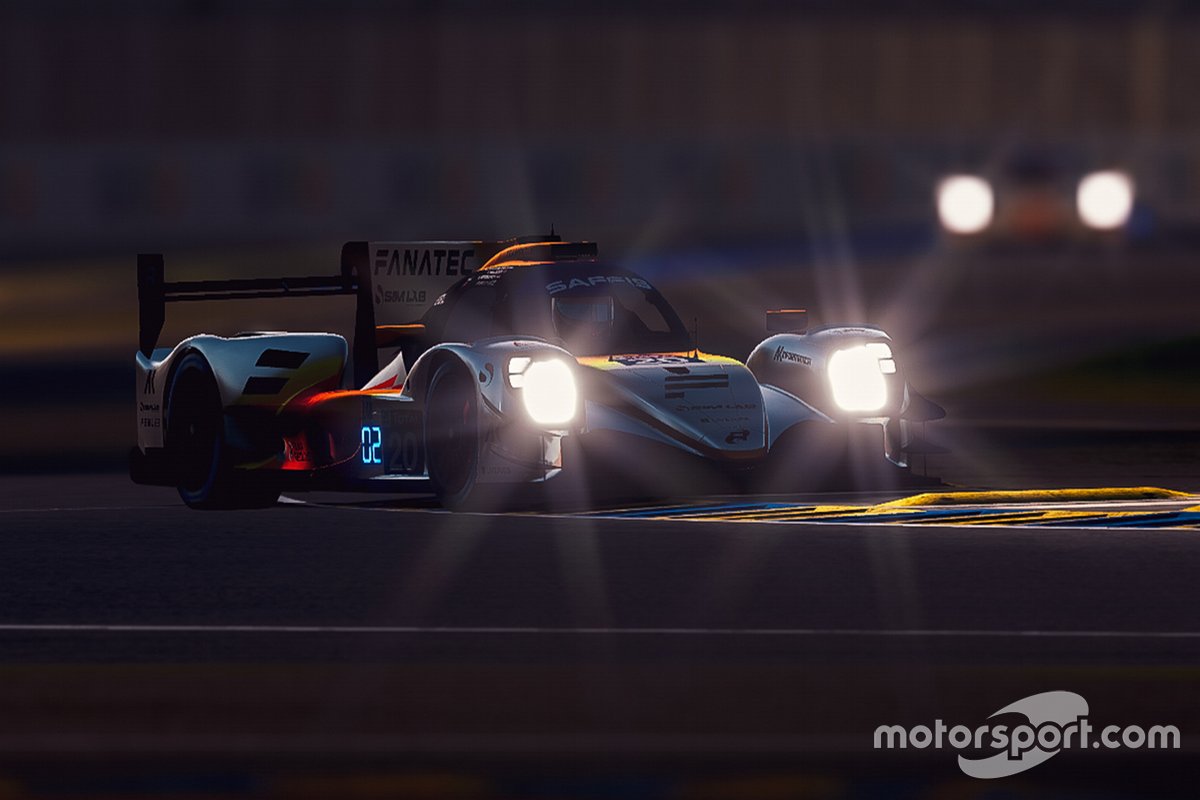 #20 Team Redline Oreca 07 LMP2: Max Verstappen, Lando Norris, Atze Kerkhof, Greger Huttu