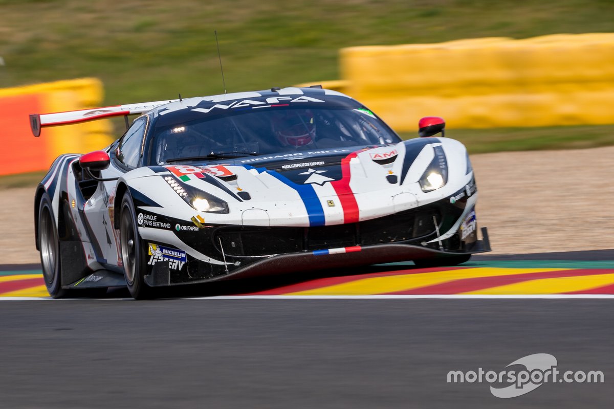 #83 AF CORSE - Ferrari 488 GTE EVO: Franc?ois Perrodo, Emmanuel Collard, Nicklas Nielsen