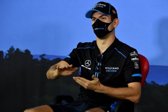 Nicholas Latifi, Williams, and George Russell, Williams