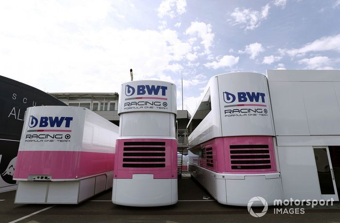 Camiones de Racing Point