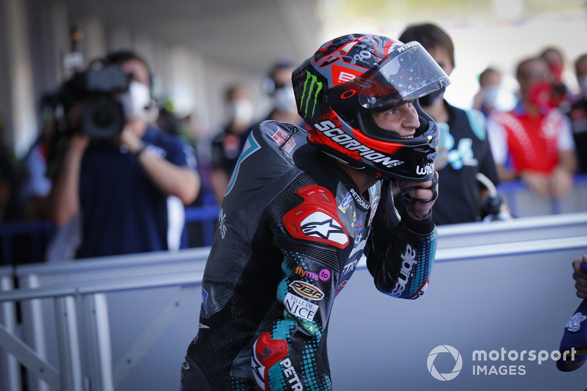 Ganador de la pole Fabio Quartararo, Petronas Yamaha SRT