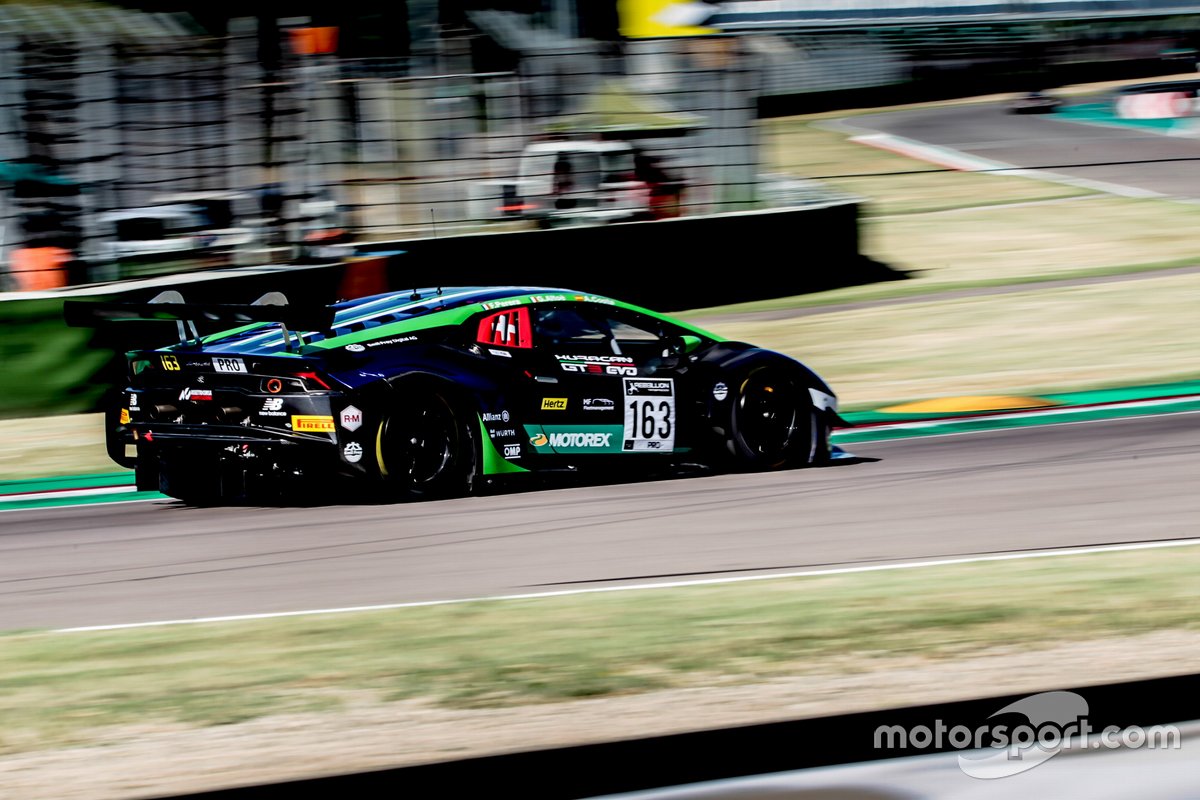 #163 Emil Frey Racing Lamborghini Huracan GT3 Evo: Albert Costa, Franck Perera, Giacomo Altoè