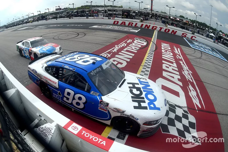 Ganador de la carrera Chase Briscoe, Stewart-Haas Racing, Ford