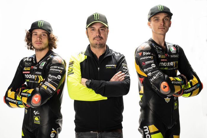 Marco Bezzecchi, VR46 Racing Team, Luca Marini, VR46 Racing Team, Alessio Salucci