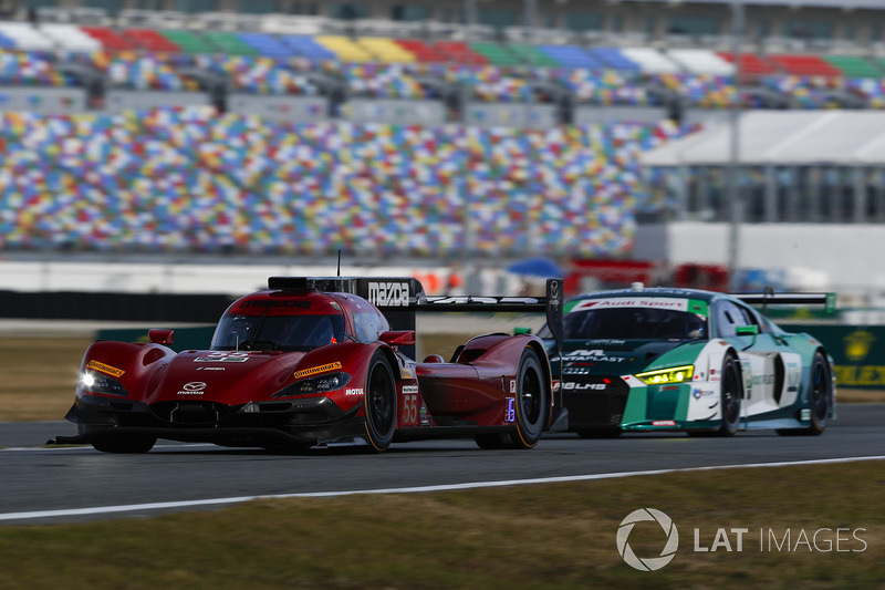 #55 Mazda Team Joest Mazda DPi, P: Jonathan Bomarito, Spencer Pigot, Harry Tincknell