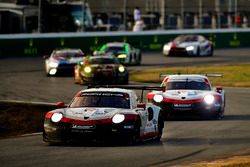 #912 Porsche Team North America Porsche 911 RSR, GTLM: Gianmaria Bruni, Laurens Vanthoor, Earl Bambe