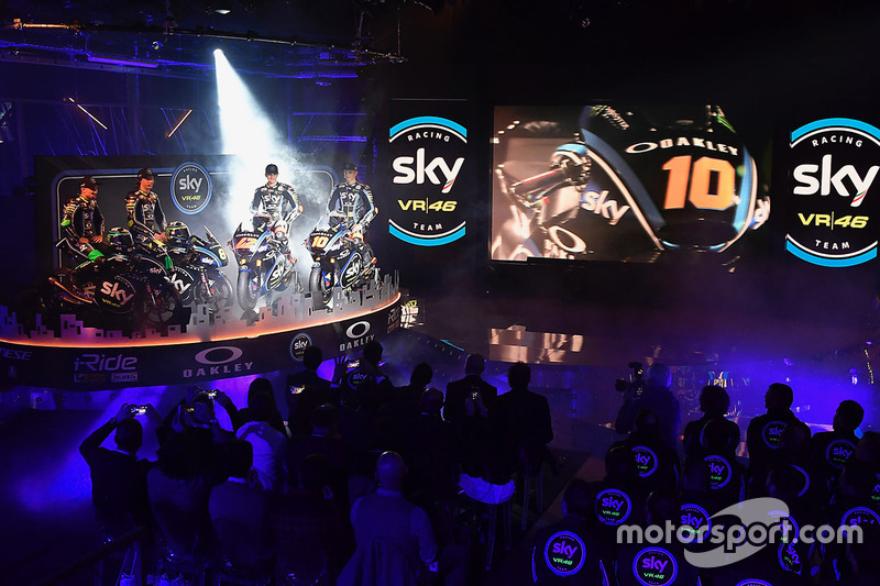 Peluncuran skuat Sky Racing Team VR46 musim 2018