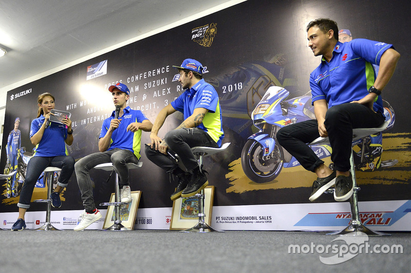 Alex Rins, Team Suzuki MotoGP, Andrea Iannone, Team Suzuki MotoGP