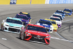 Daniel Suarez, Joe Gibbs Racing, Toyota Camry Coca-Cola, Austin Dillon, Richard Childress Racing, Chevrolet Camaro Dow SILASTIC Silicone Elastomers