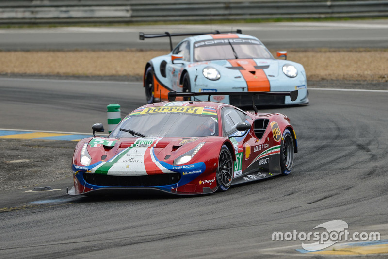 #51 AF Corse Ferrari 488 GTE EVO: Alessandro Pier Guidi, James Calado, Daniel Serra