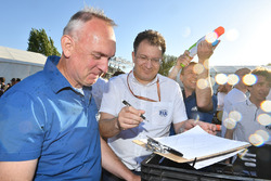 Aldo Costa, at the raft race