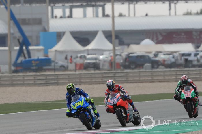 Andrea Iannone, Team Suzuki MotoGP, Andrea Dovizioso, Ducati Team