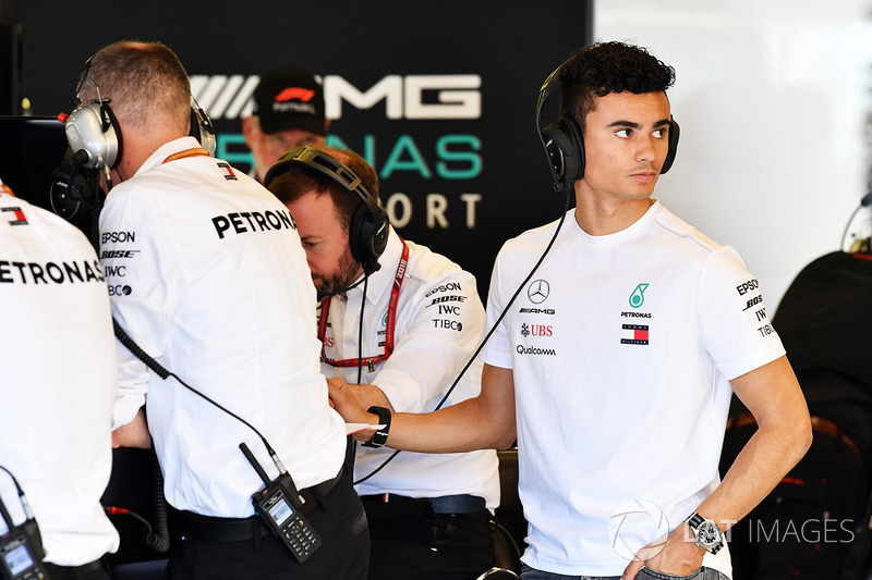 Pascal Wehrlein, Mercedes AMG F1