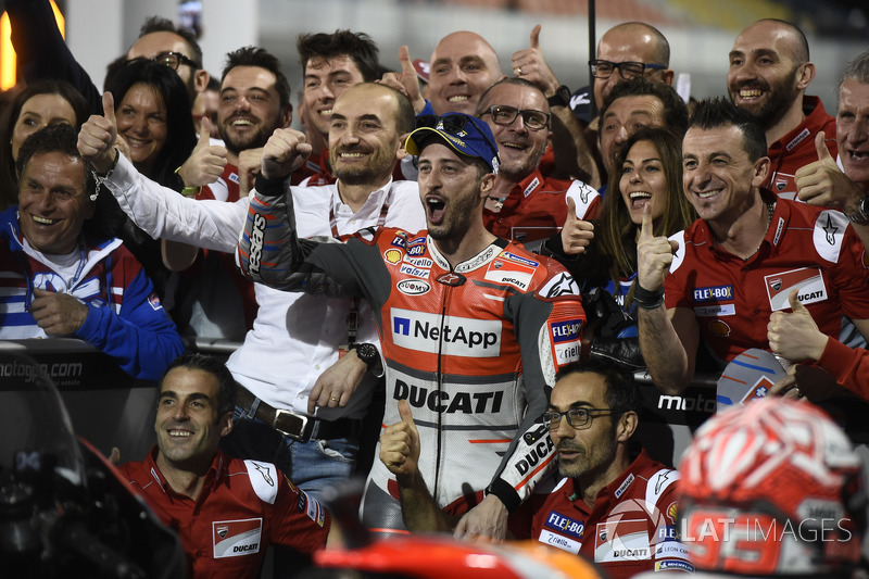 Winner Andrea Dovizioso, Ducati Team