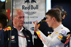 Dr Helmut Marko, Red Bull Motorsporları Danışmanı ve Max Verstappen, Red Bull Racing