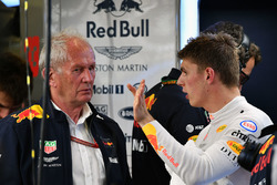 Dr Helmut Marko en Max Verstappen, Red Bull Racing