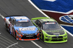 Kyle Busch, Joe Gibbs Racing, Toyota Camry NOS Energy Drink and Brad Keselowski, Team Penske, Ford Mustang Fitzgerald Glider Kits rub