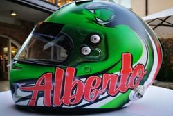 Il casco di Alberto Cerqui, Dinamic Motorsport