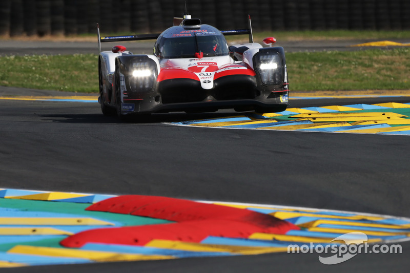 #7 Toyota Gazoo Racing Toyota TS050: Mike Conway, Kamui Kobayashi, Jose Maria Lopez