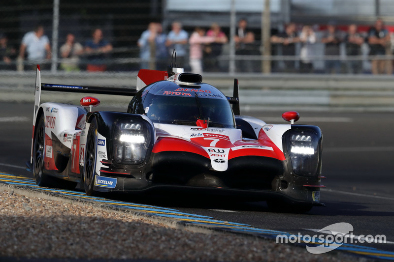 #7 Toyota Gazoo Racing Toyota TS050: Mike Conway, Kamui Kobayashi, Jose Maria Lopez