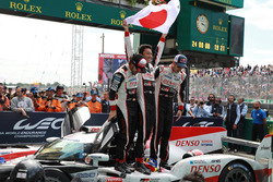 Winners #8 Toyota Gazoo Racing Toyota TS050: Sébastien Buemi, Kazuki Nakajima, Fernando Alonso