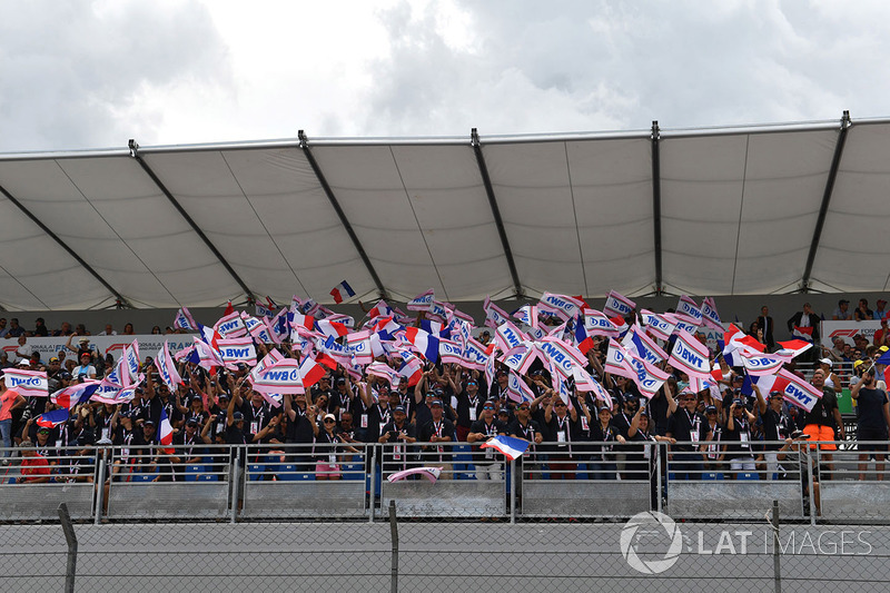 Esteban Ocon and Force India F1 fans