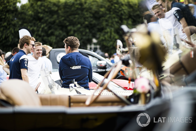Oliver Turvey, CEFC TRSM Racing, Alex Brundle, CEFC TRSM Racing & Oliver Rowland, CEFC TSRM Racing