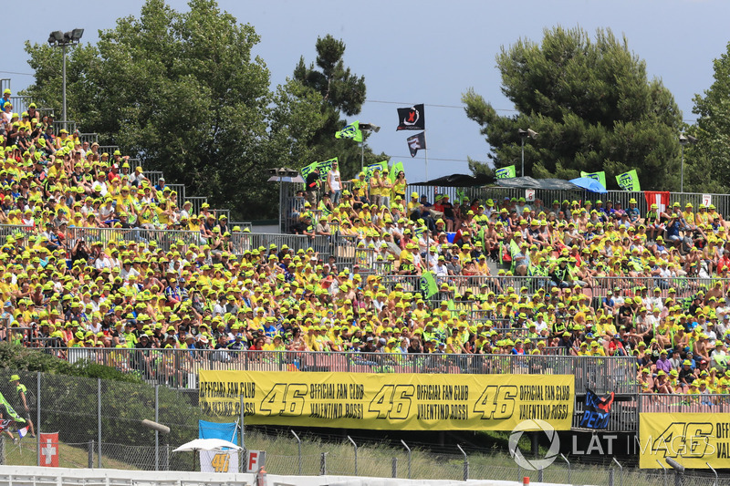 Fans of Valentino Rossi, Yamaha Factory Racing