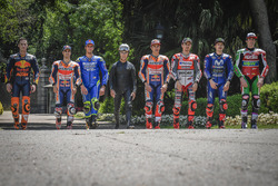 Salvador Cañellas, Marc Marquez, Dani Pedrosa, Maverick Viñales, Jorge Lorenzo, Alex Rins, Pol Espargaro, Aleix Espargaro