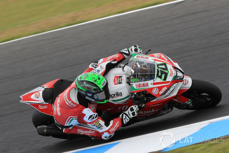 Eugene Laverty, Milwaukee Aprilia