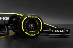 Avant de la Renault F1 Team RS18