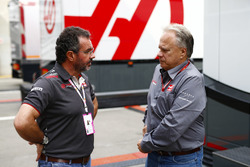 Gene Haas, Owner And Founder, Haas F1, talks to Andreas le Noir