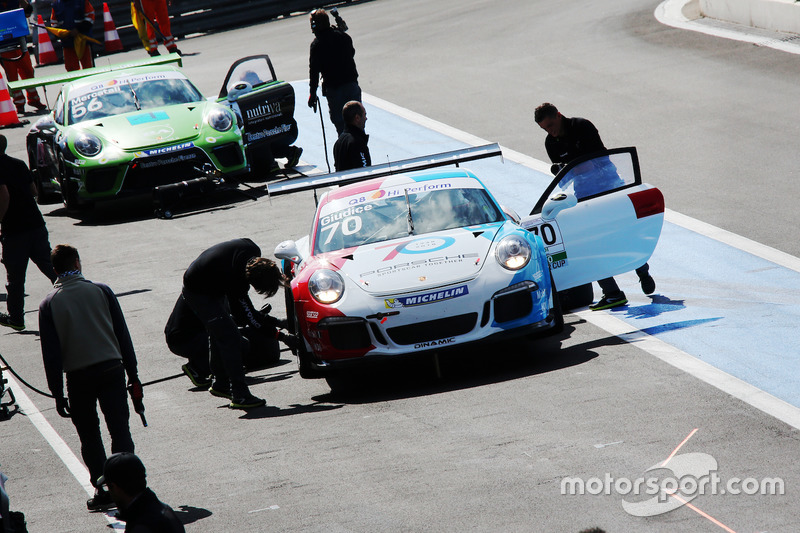 Claudio Giudice, Guest Car, in pit lane