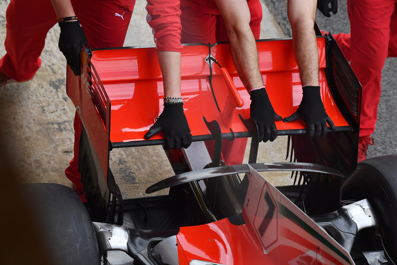 Ferrari SF71H rear wing