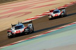 #2 Porsche Team Porsche 919 Hybrid: Timo Bernhard, Earl Bamber, Brendon Hartley, #1 Porsche Team Por