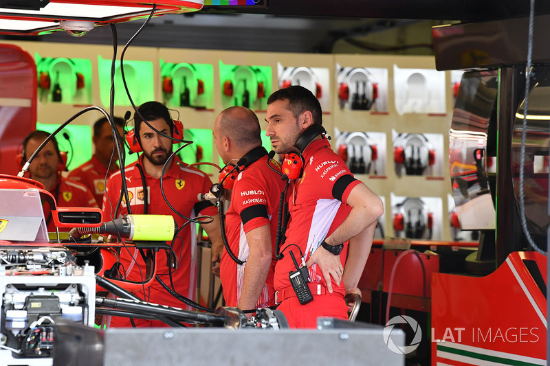 Ingenieros de Ferrari