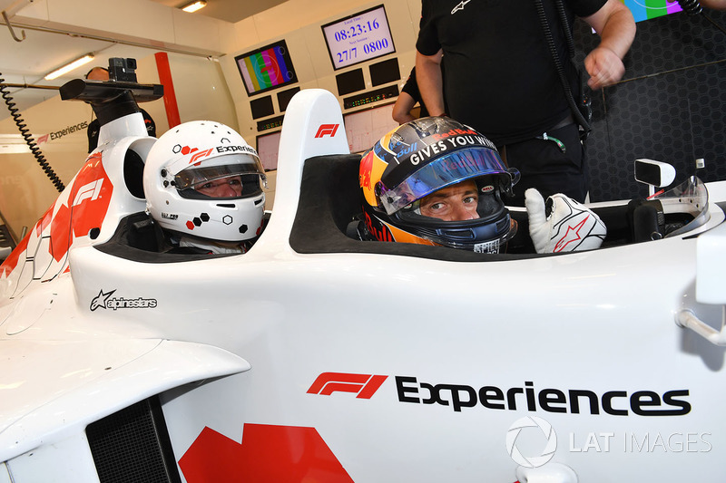 Patrick Friesacher, F1 Experiences 2-Seater driver and F1 Experiences 2-Seater passenger