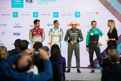 Nelson Piquet Jr., Jaguar Racing in the press conference with Lucas di Grassi, Audi Sport ABT Schaeffler, Sébastien Buemi, Renault e.Dams, Luca Filippi, NIO Formula E Team