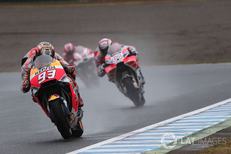 Marc Marquez, Repsol Honda Team, Andrea Dovizioso, Ducati Team