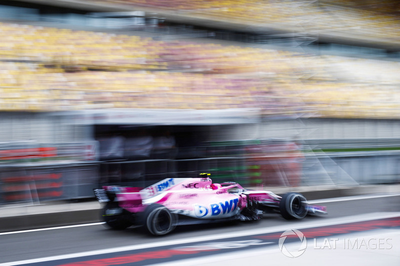 13. Esteban Ocon, Force India VJM11 Mercedes