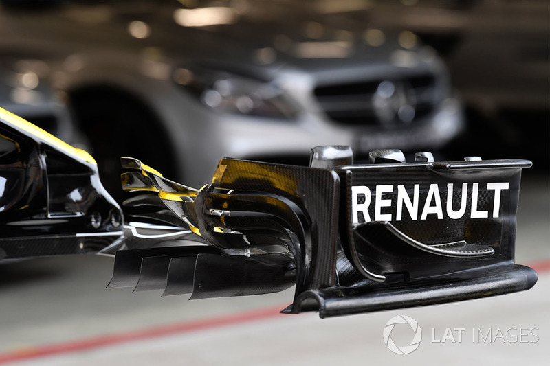 Renault Sport F1 Team R.S. 18 front wing detail